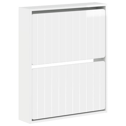 Wall-Mounted Shoe Cabinet ZWOLLE 71 x 17 x 86 cm