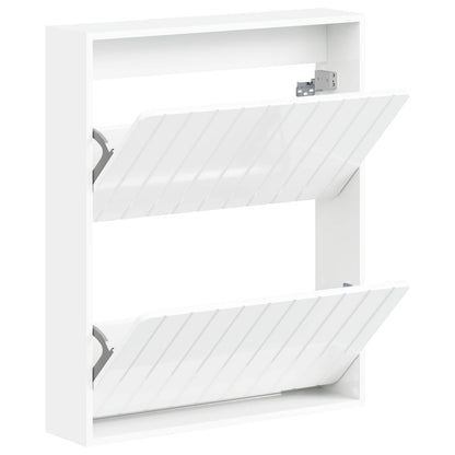Wall-Mounted Shoe Cabinet ZWOLLE 71 x 17 x 86 cm