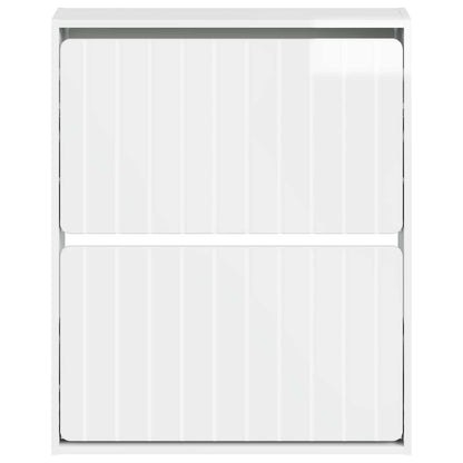 Wall-Mounted Shoe Cabinet ZWOLLE 71 x 17 x 86 cm