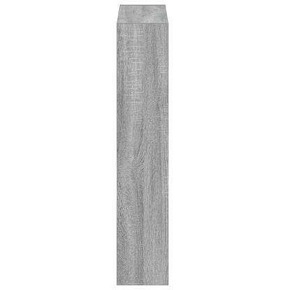 Wall-Mounted Shoe Cabinet ZWOLLE 71 x 17 x 86 cm Grey Sonoma