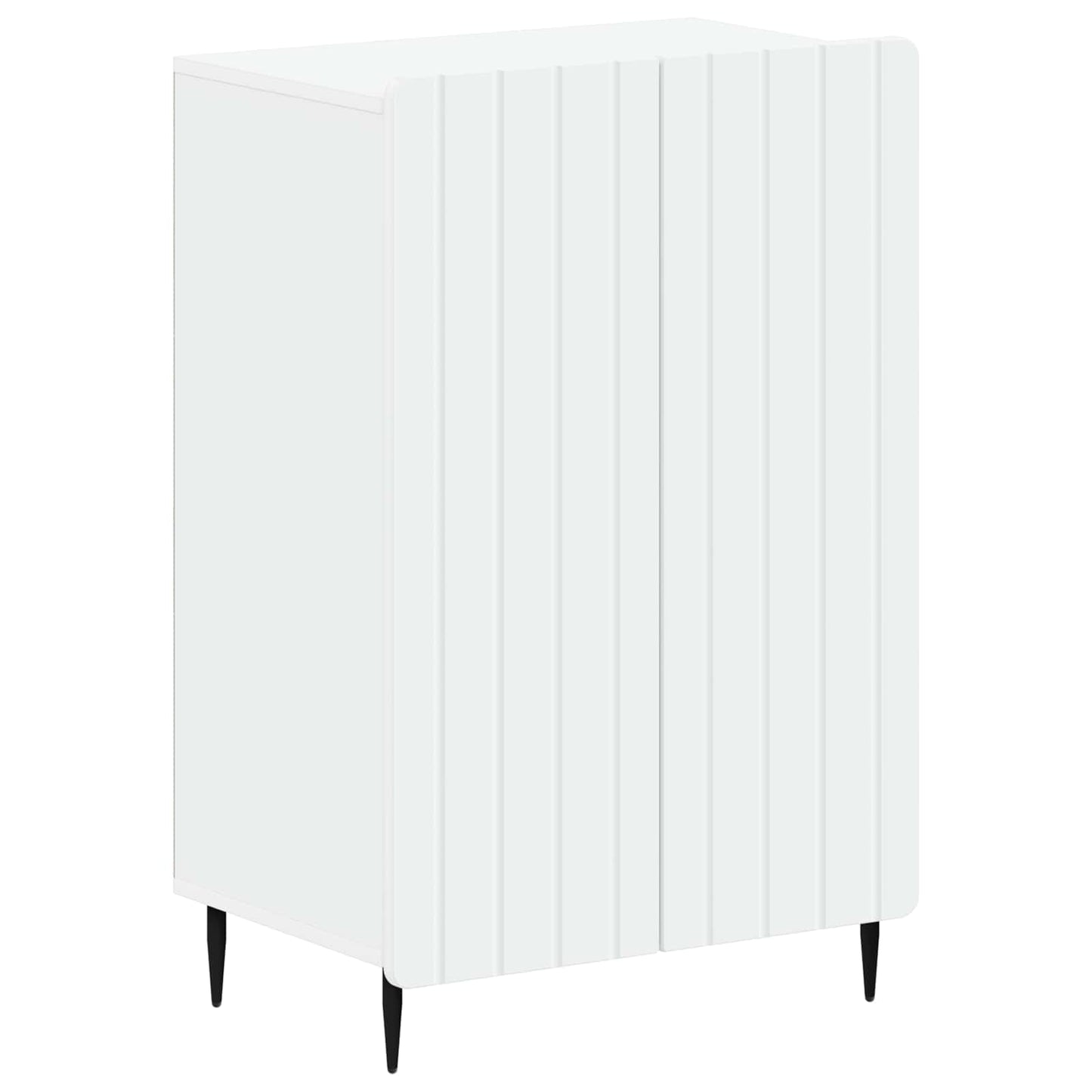 Shoe Cabinet ZWOLLE 59.5 x 39.5 x 91.5 cm Engineered Wood White
