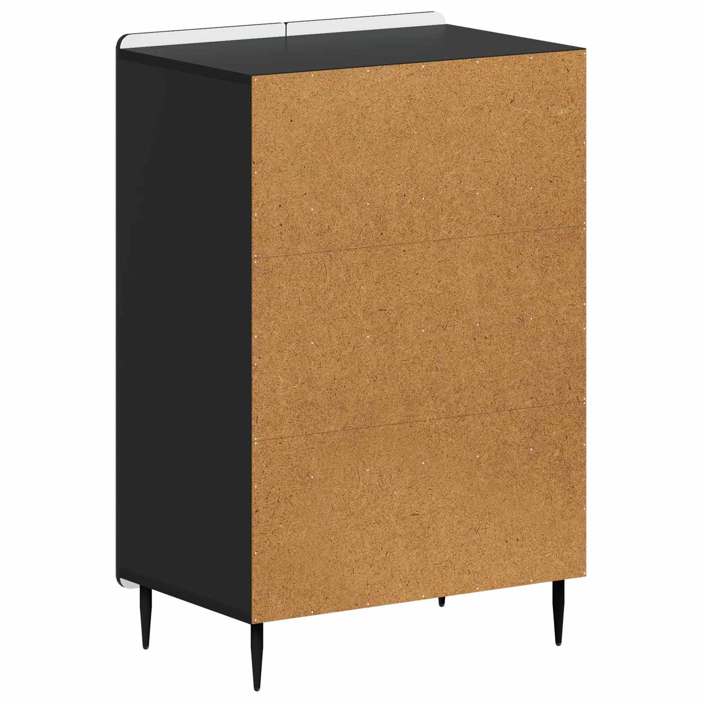 Shoe Cabinet ZWOLLE 59.5 x 39.5 x 91.5 cm Engineered Wood Black