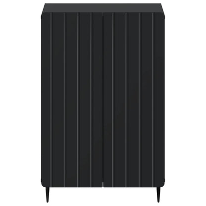 Shoe Cabinet ZWOLLE 59.5 x 39.5 x 91.5 cm Engineered Wood Black
