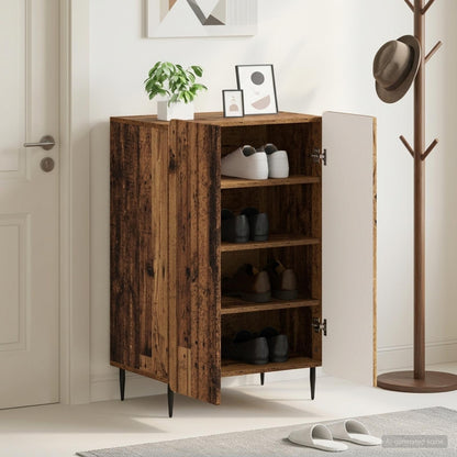 Shoe Cabinet ZWOLLE 59.5 x 39.5 x 91.5 cm Engineered Wood