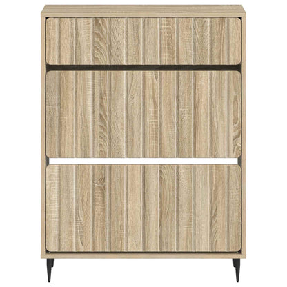 Shoe Cabinet ZWOLLE 78 x 24 x 103 cm Engineered Wood Sonoma Oak