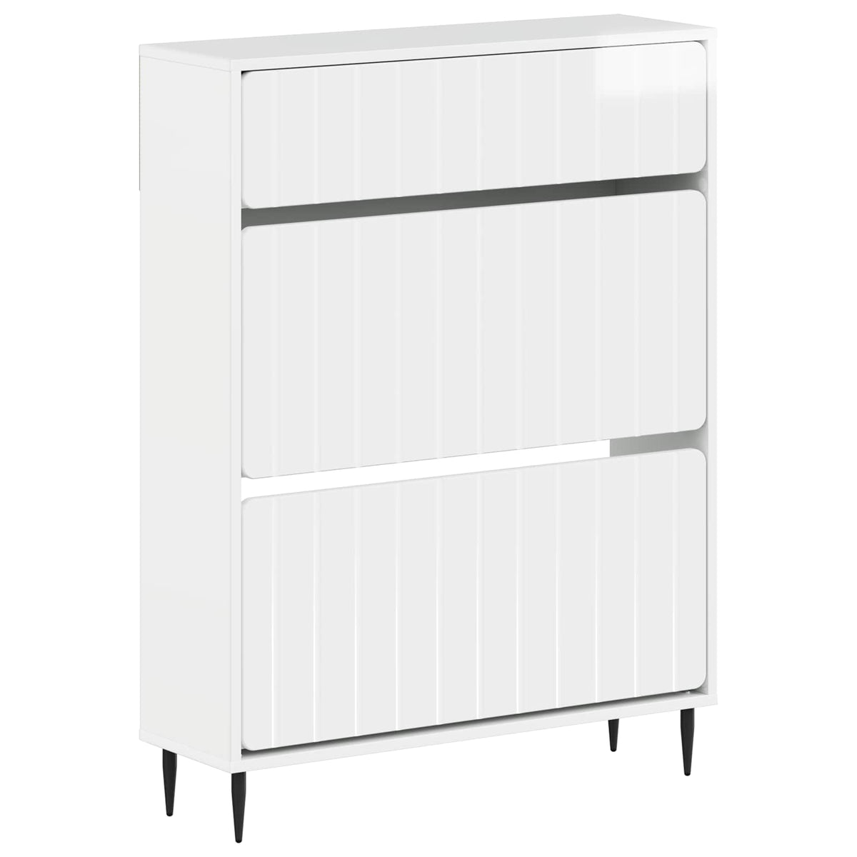 Shoe Cabinet ZWOLLE 78 x 24 x 103 cm Engineered Wood