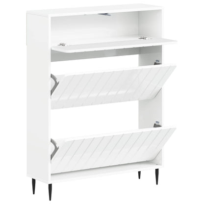 Shoe Cabinet ZWOLLE 78 x 24 x 103 cm Engineered Wood