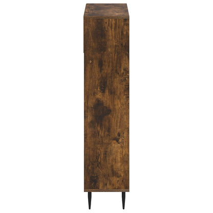 Shoe Cabinet ZWOLLE 78 x 24 x 103 cm Engineered Wood Smoked Oak