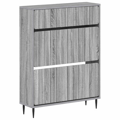 Shoe Cabinet ZWOLLE 78 x 24 x 103 cm Engineered Wood