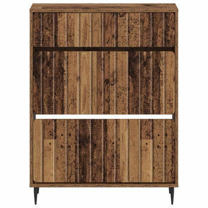 Shoe Cabinet ZWOLLE 78 x 24 x 103 cm Engineered Wood Old Wood