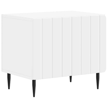 TV Cabinet White Engineered Wood