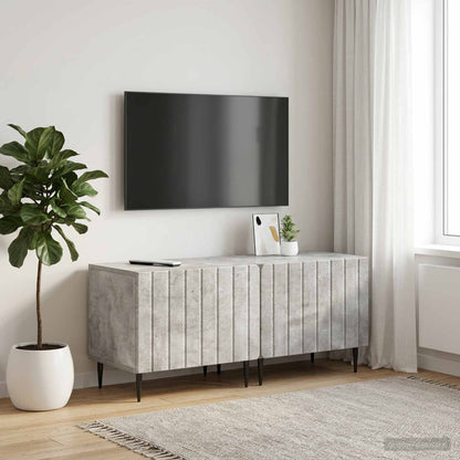 TV Cabinet Concrete Grey Engineered Wood