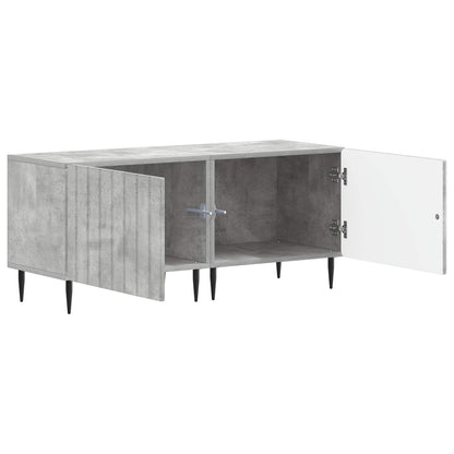 TV Cabinet Concrete Grey Engineered Wood