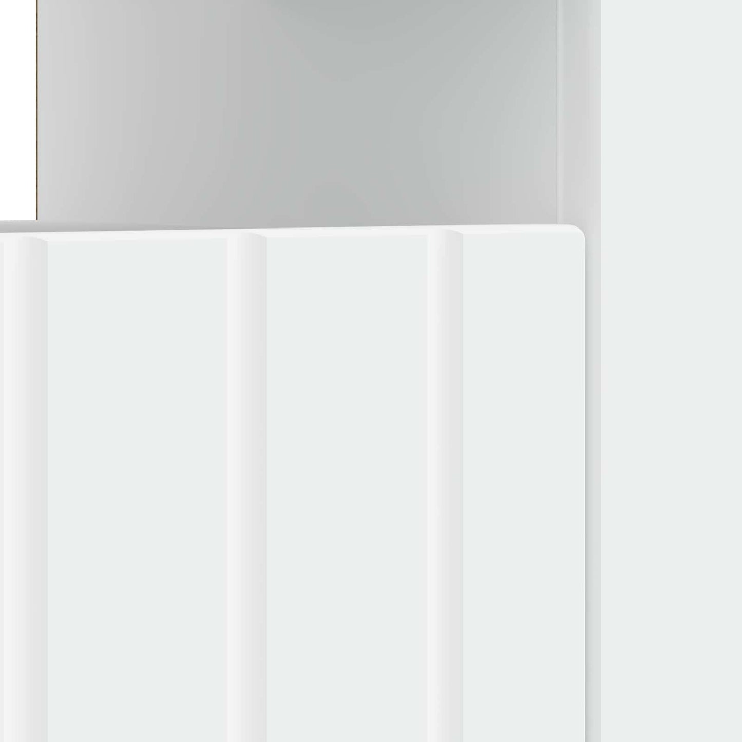 LED TV Cabinet White Engineered Wood
