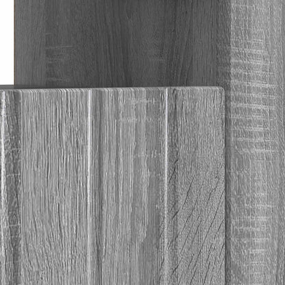 LED TV Cabinet Grey Sonoma Engineered Wood