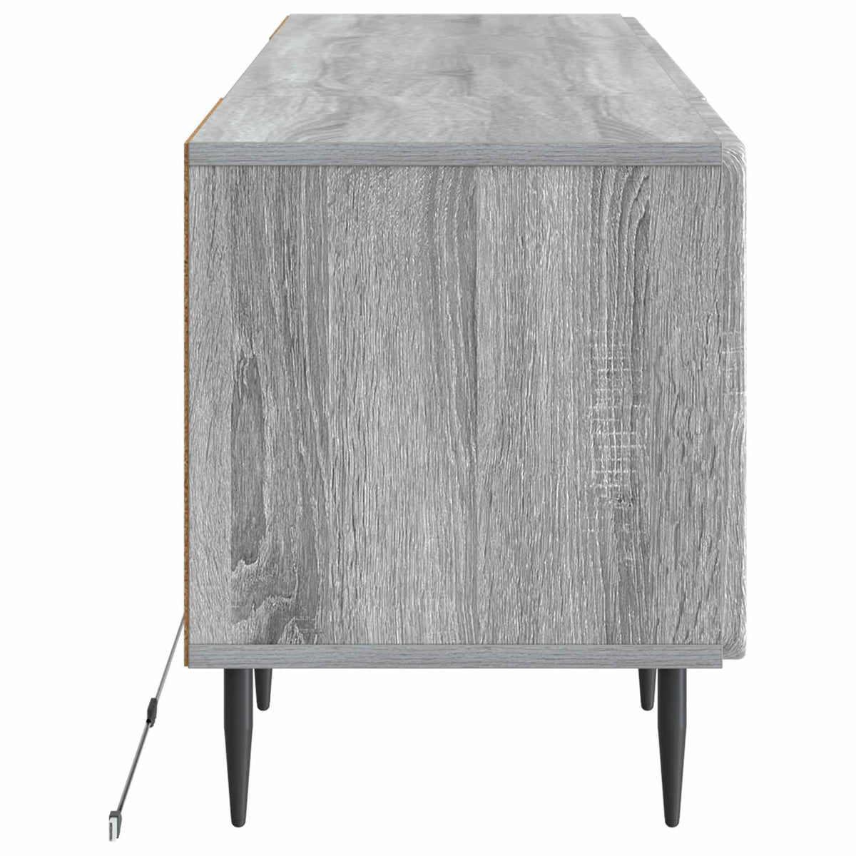 LED TV Cabinet Grey Sonoma Engineered Wood
