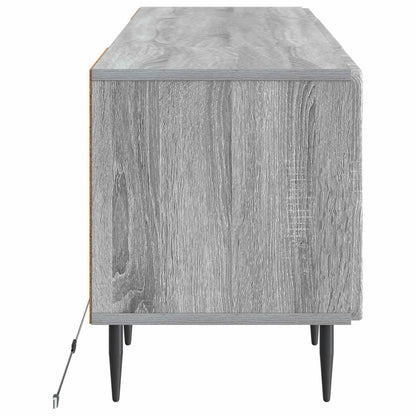 LED TV Cabinet Grey Sonoma Engineered Wood
