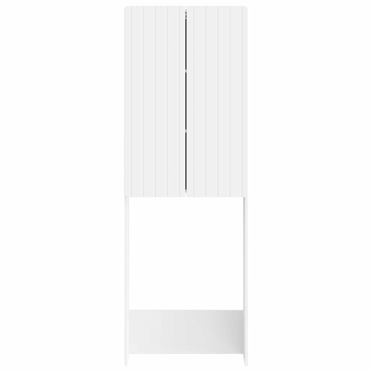Toilet Cabinet ZWOLLE White 66 x 25.5 x 190 cm Engineered Wood