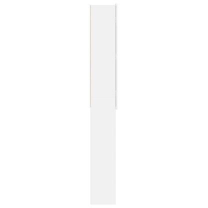 Toilet Cabinet ZWOLLE White 66 x 25.5 x 190 cm Engineered Wood