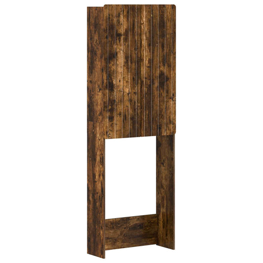 Toilet Cabinet ZWOLLE Smoked Oak 66 x 25.5 x 190 cm