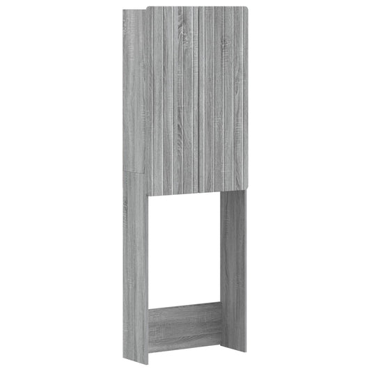 Toilet Cabinet ZWOLLE Grey Sonoma 66 x 25.5 x 190 cm