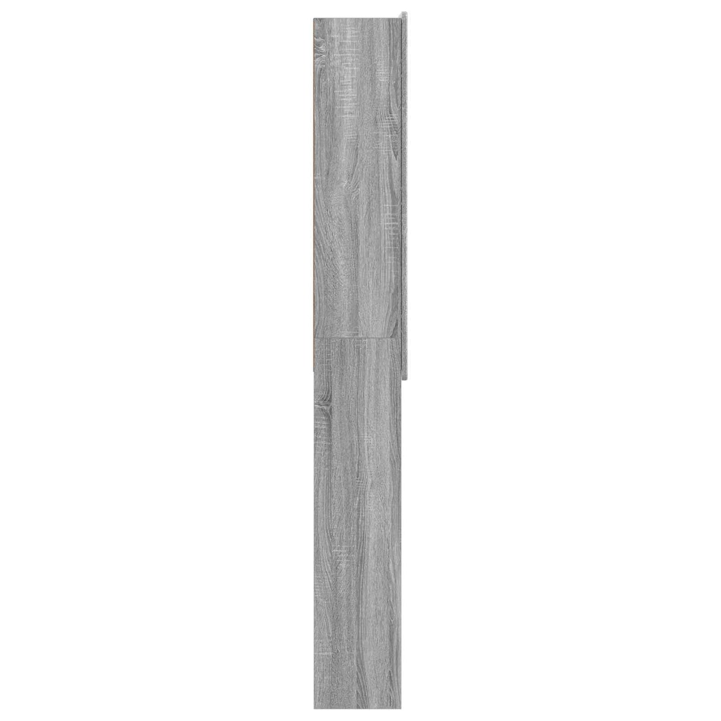 Toilet Cabinet ZWOLLE Grey Sonoma 66 x 25.5 x 190 cm