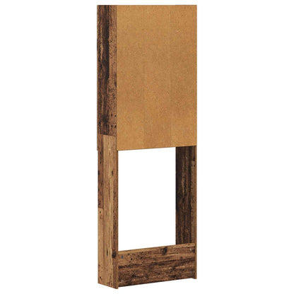 Toilet Cabinet ZWOLLE Old Wood 66 x 25.5 x 190 cm
