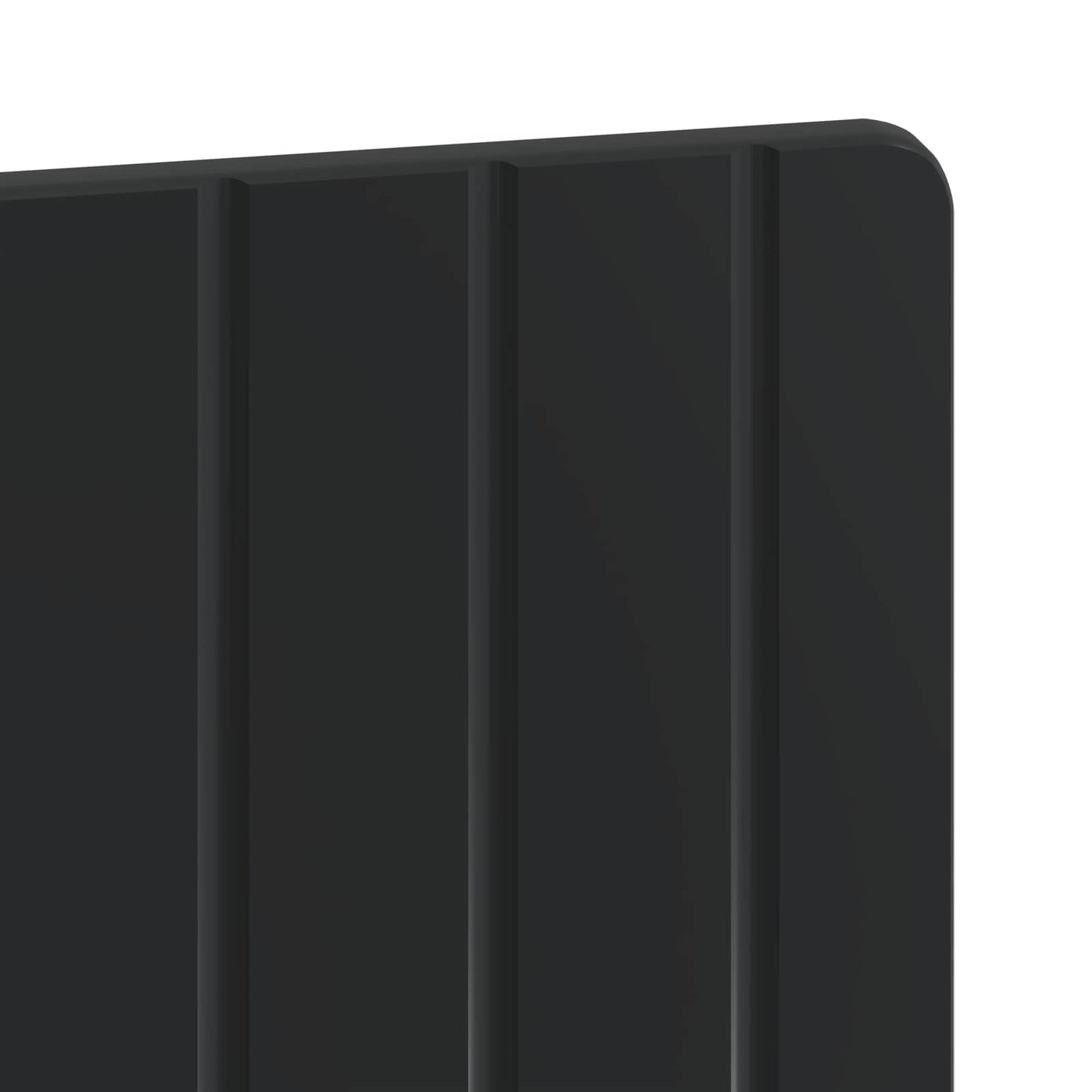 Wall-Mounted Headboard ZWOLLE Black Engineered Wood