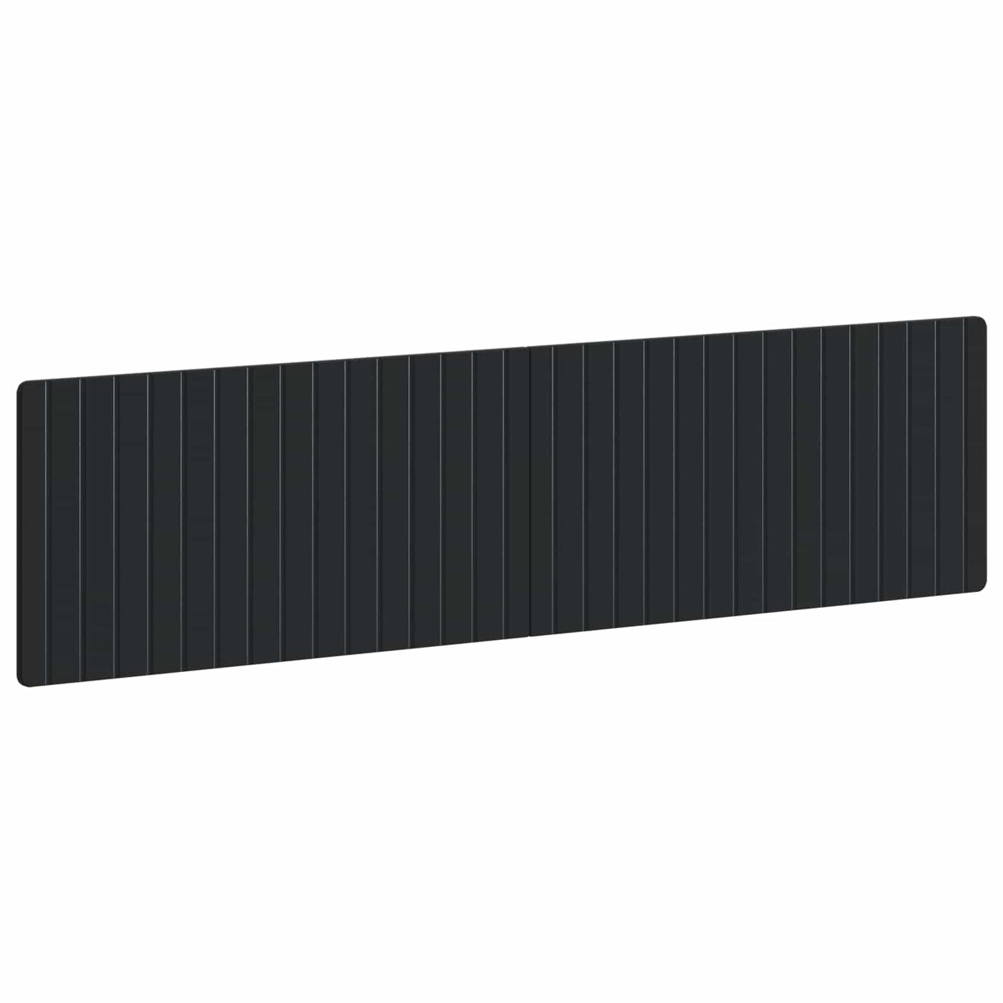 Wall-Mounted Headboard ZWOLLE Black Engineered Wood