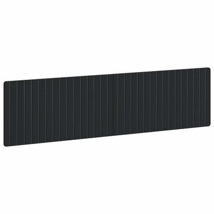 Wall-Mounted Headboard ZWOLLE Black Engineered Wood