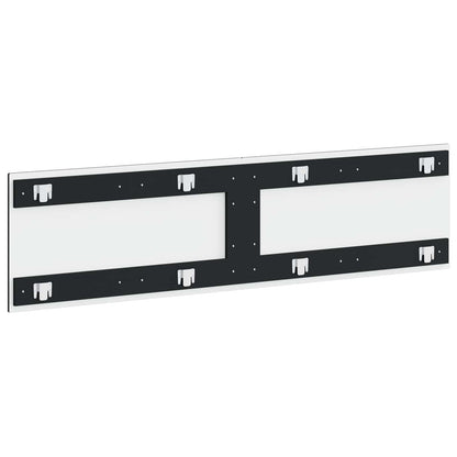 Wall-Mounted Headboard ZWOLLE Black Engineered Wood