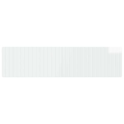 Wall-Mounted Headboard ZWOLLE High Gloss White Engineered Wood
