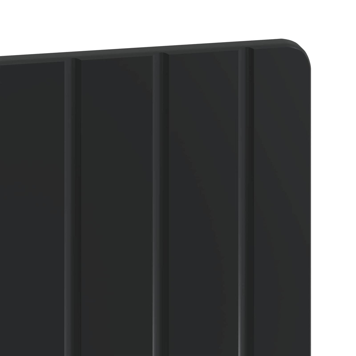 Wall-Mounted Headboard ZWOLLE Black Engineered Wood