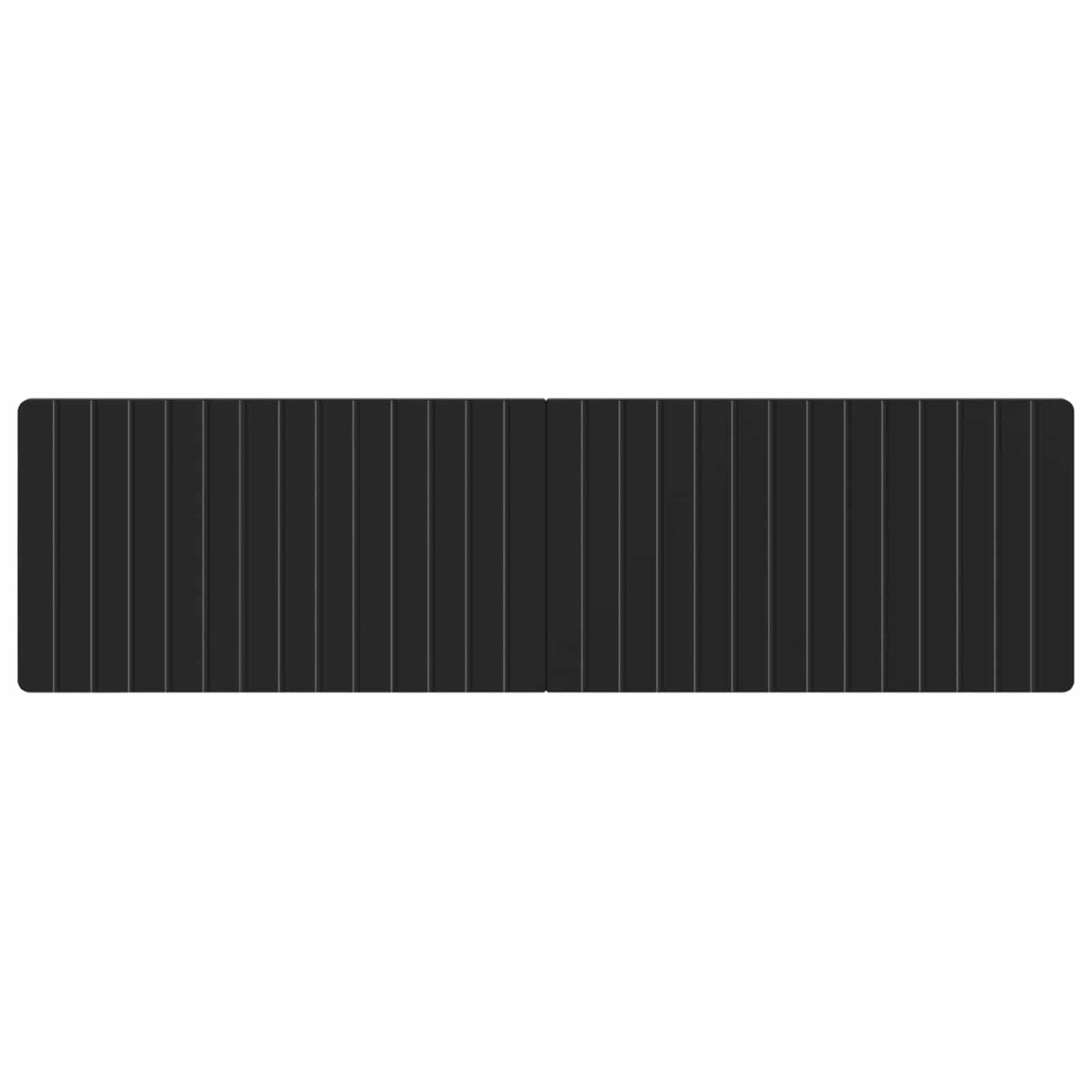 Wall-Mounted Headboard ZWOLLE Black Engineered Wood