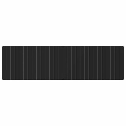 Wall-Mounted Headboard ZWOLLE Black Engineered Wood