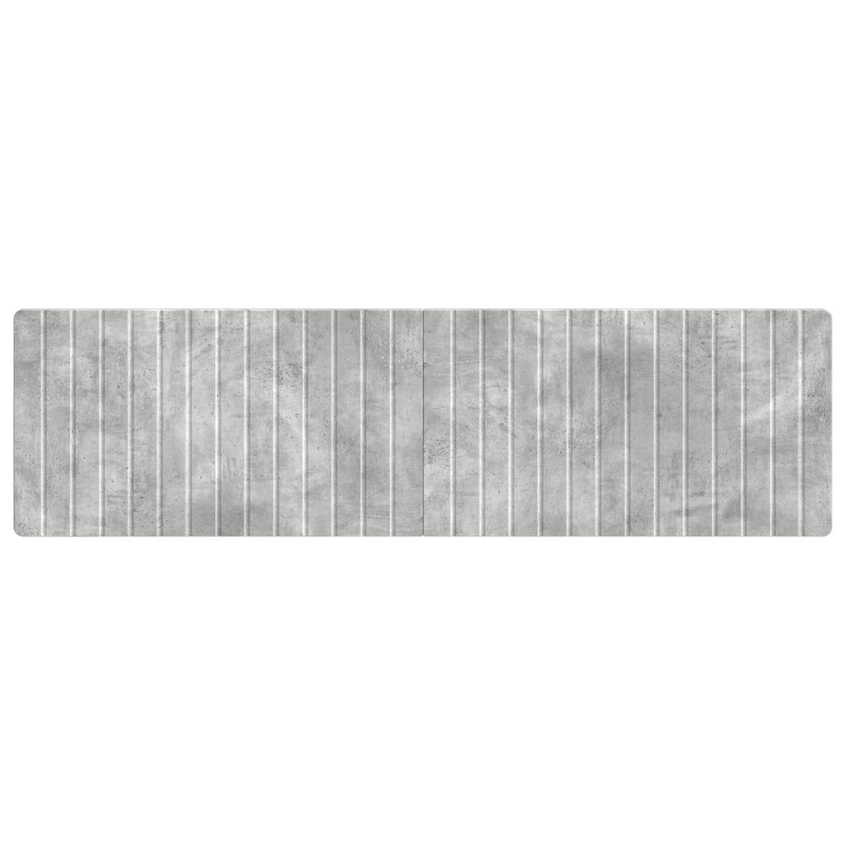 Wall-Mounted Headboard ZWOLLE Concrete Grey Engineered Wood