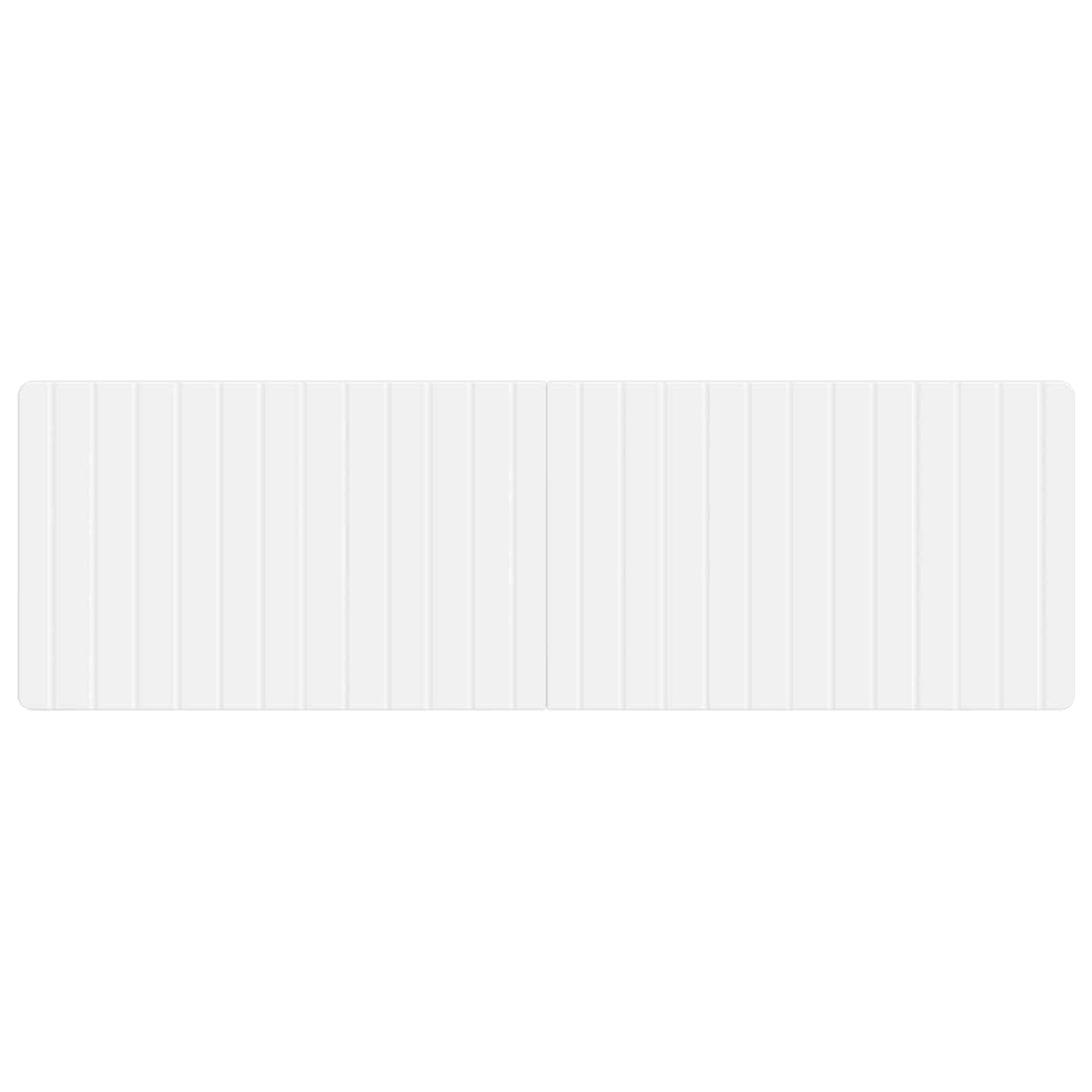 Wall-Mounted Headboard ZWOLLE White Engineered Wood
