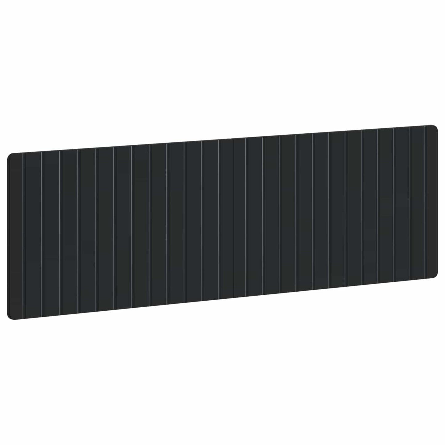 Wall-Mounted Headboard ZWOLLE Black Engineered Wood