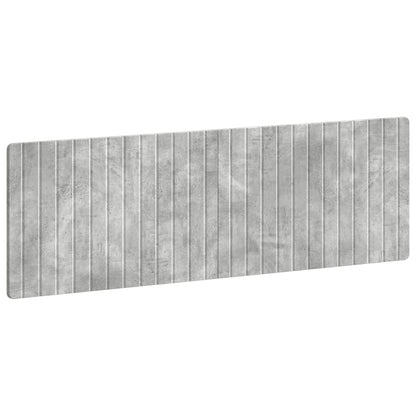 Wall-Mounted Headboard ZWOLLE Concrete Grey Engineered Wood