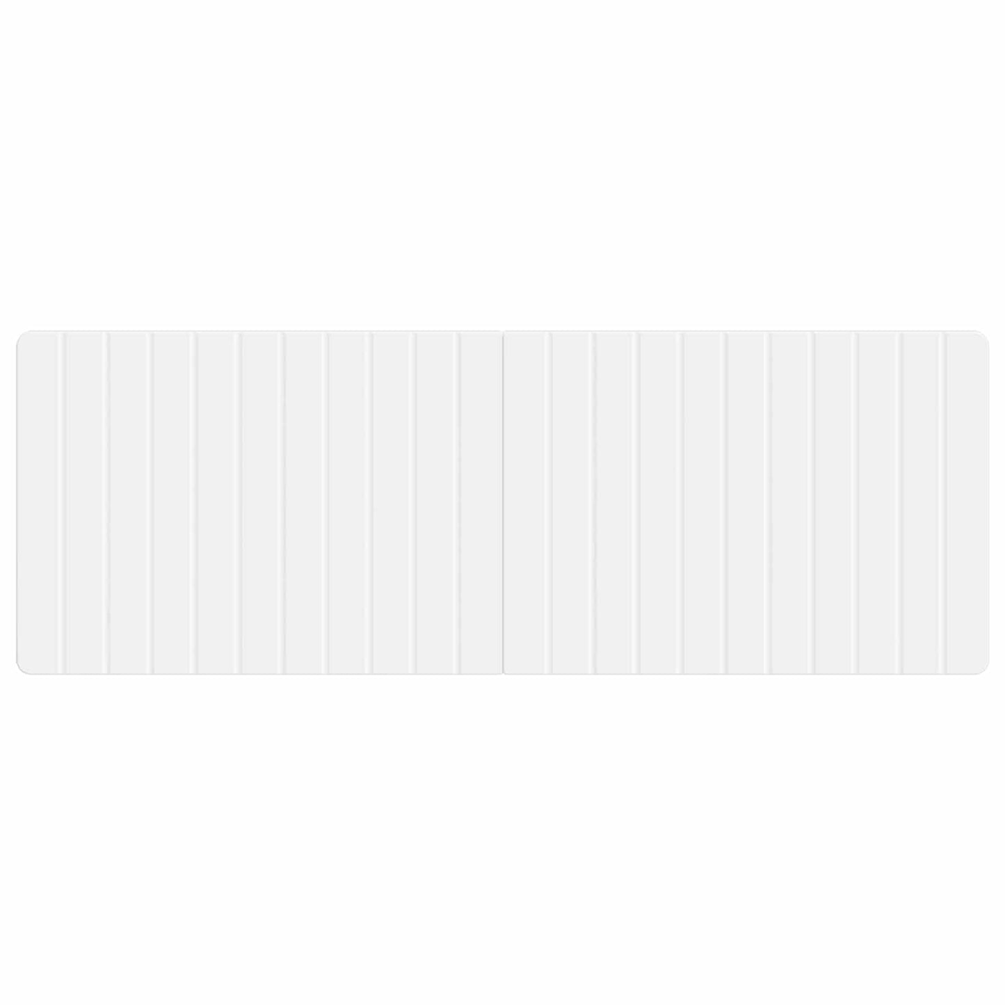 Wall-Mounted Headboard ZWOLLE White Engineered Wood
