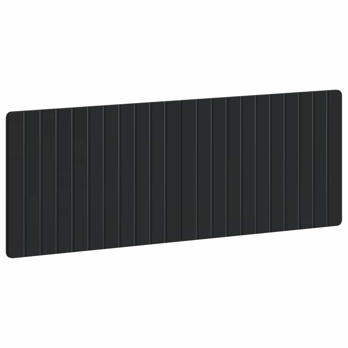 Wall-Mounted Headboard ZWOLLE Black Engineered Wood