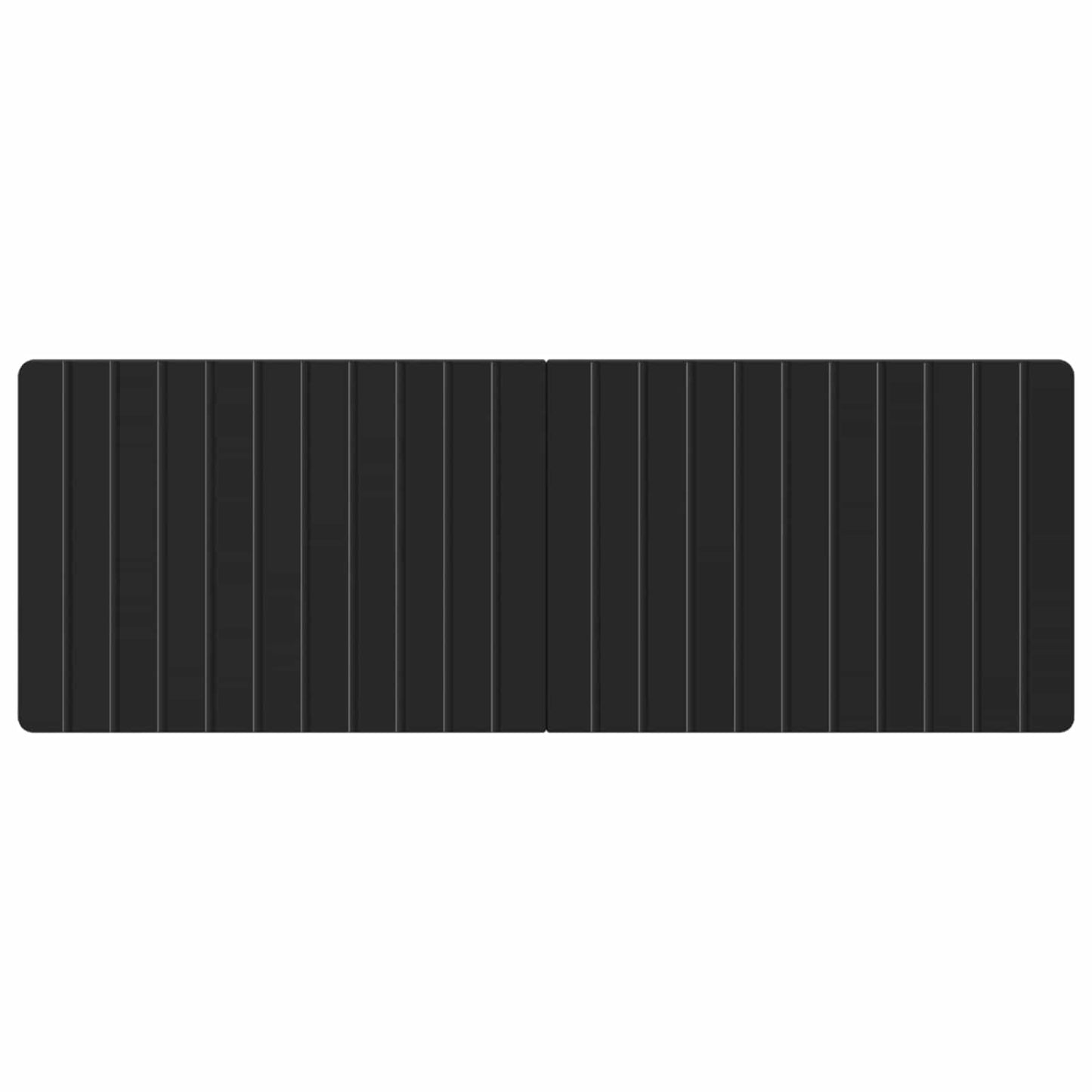 Wall-Mounted Headboard ZWOLLE Black Engineered Wood