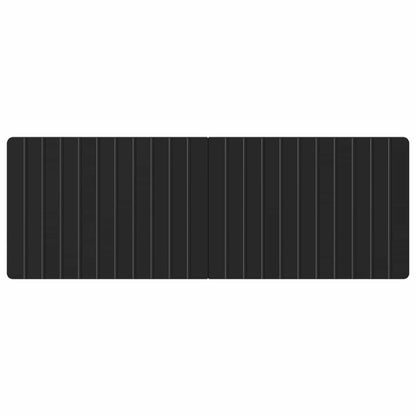 Wall-Mounted Headboard ZWOLLE Black Engineered Wood