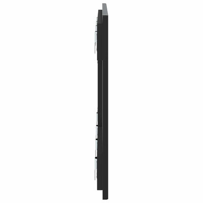 Wall-Mounted Headboard ZWOLLE Black Engineered Wood