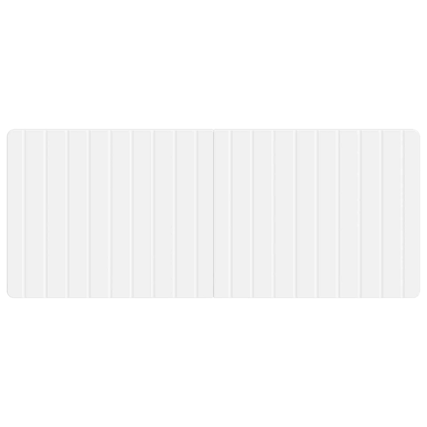 Wall-Mounted Headboard ZWOLLE White Engineered Wood