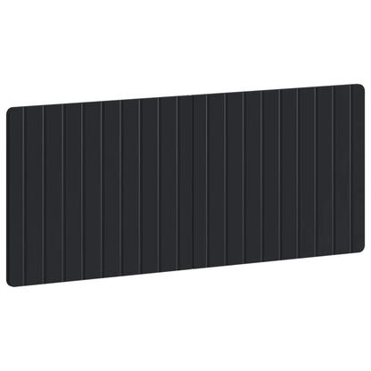 Wall-Mounted Headboard ZWOLLE Black Engineered Wood