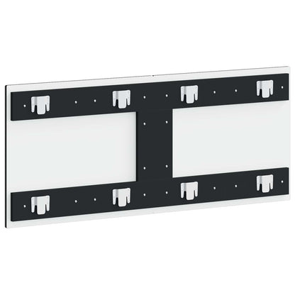 Wall-Mounted Headboard ZWOLLE Black Engineered Wood