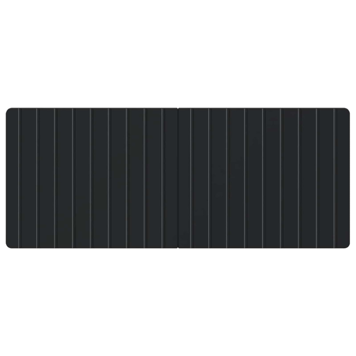 Wall-Mounted Headboard ZWOLLE Black Engineered Wood