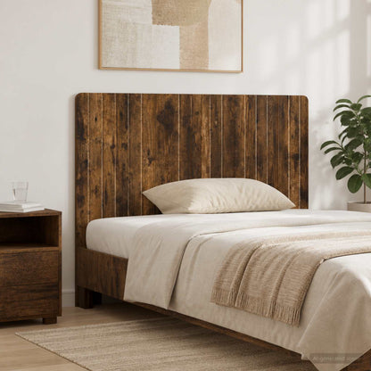 Wall-Mounted Headboard ZWOLLE Smoked Oak Engineered Wood