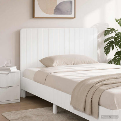 Wall-Mounted Headboard ZWOLLE White Engineered Wood